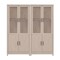 Manhattan Comfort Jodie Bookcase in Whitewashed Oak, 2PK 2-BC001-OK - alternate 6